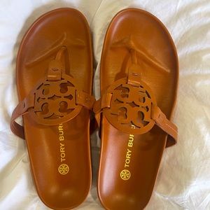 Tory Burch Miller Cloud Tan Sandal